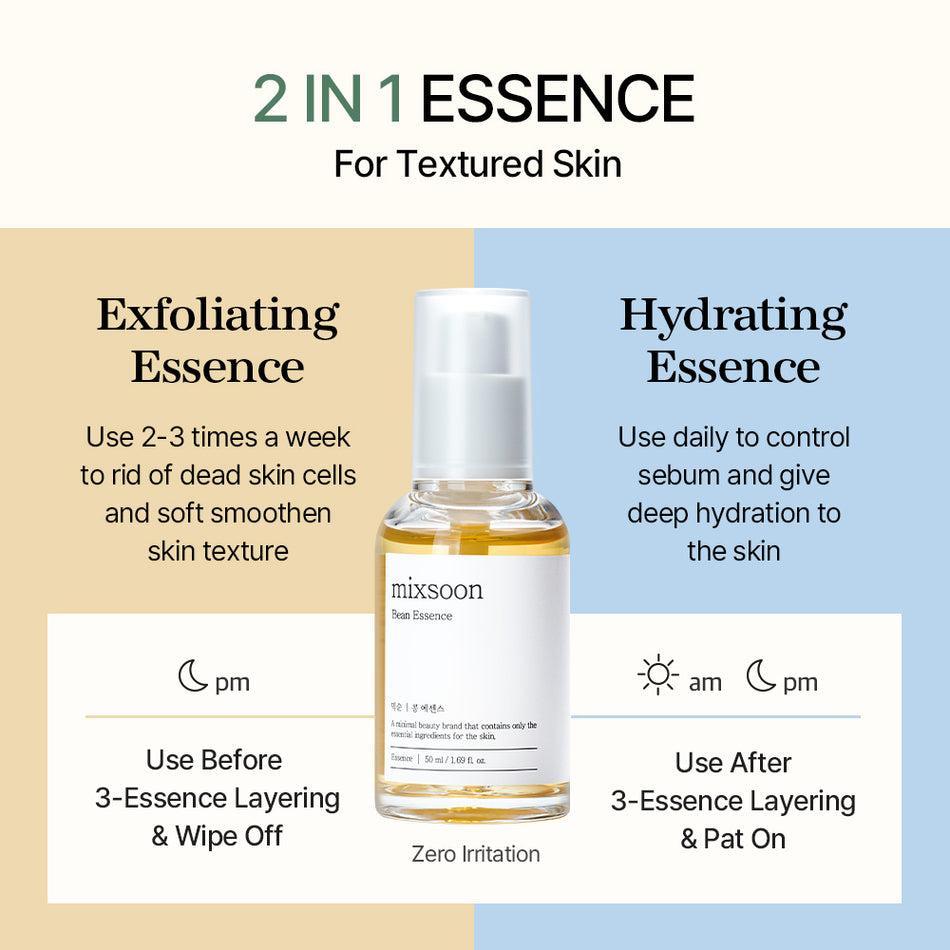 Mixsoon Bean Essence 50ml - K-beauty