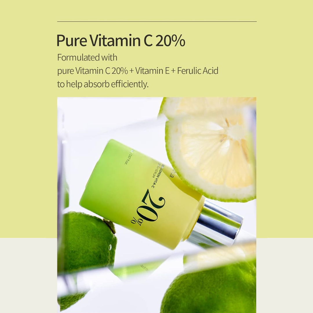 Anua Green Lemon Vitamin C Blemish Serum 20ml